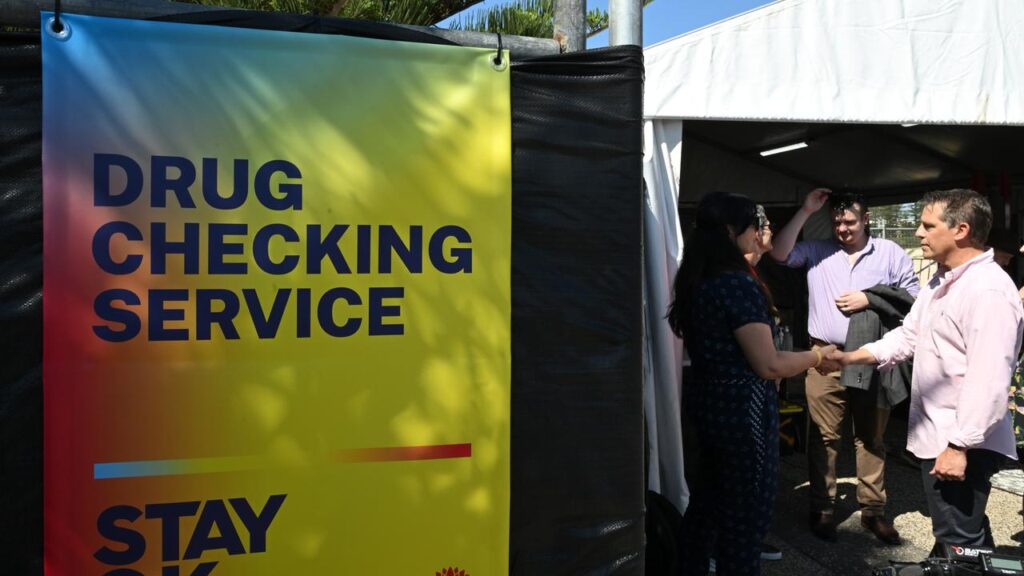 Surveys show the majority of Australians now support pill testing.
