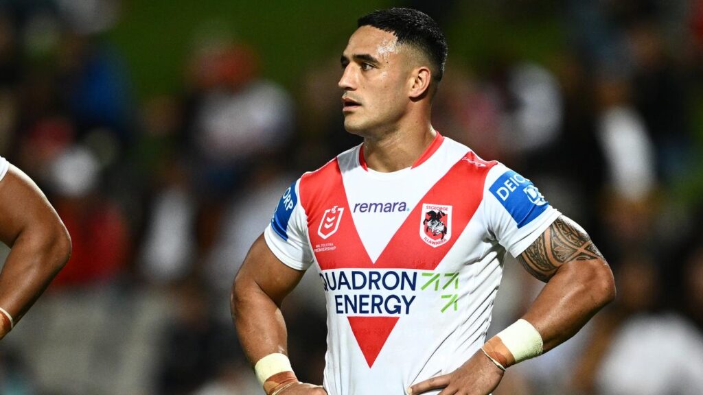 Valentine Holmes is grateful interim Dragons coach Dean Young kept faith in him.
