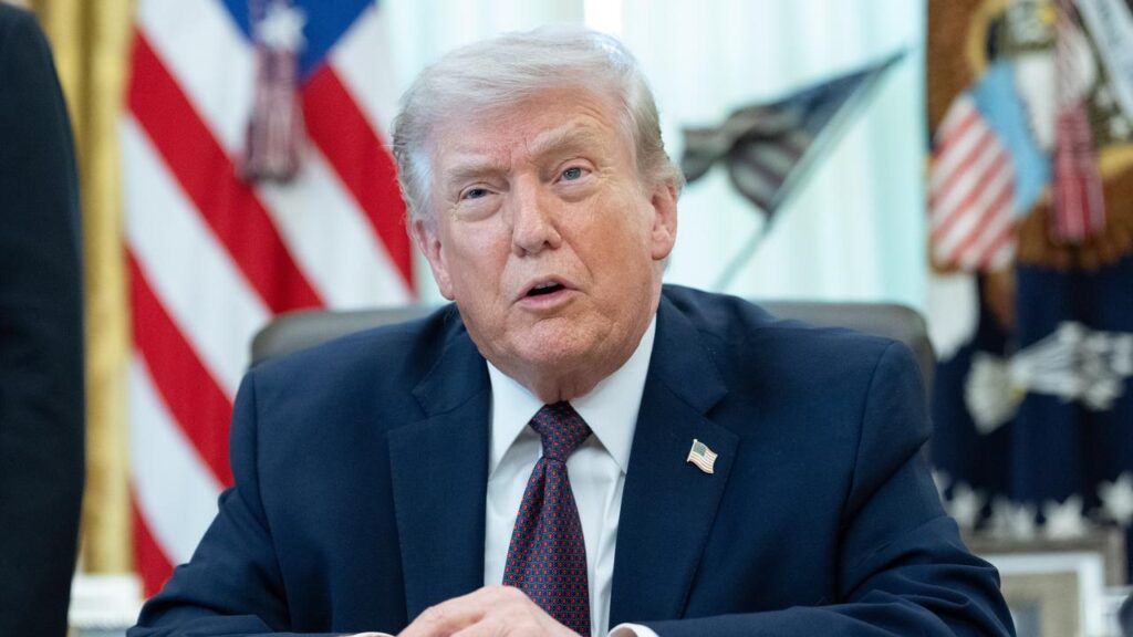 US President Donald Trump says the ‌United States will be “out ‌of Iran pretty ‌quickly”.
