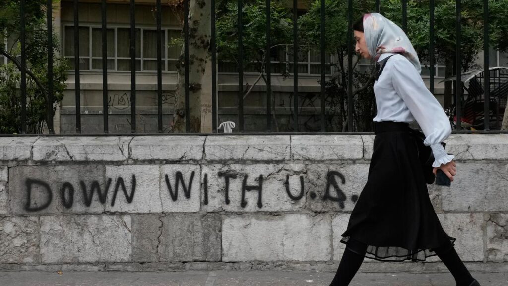 US President Donald Trump has told Iran to call him directly when they’re ready to talk peace.
