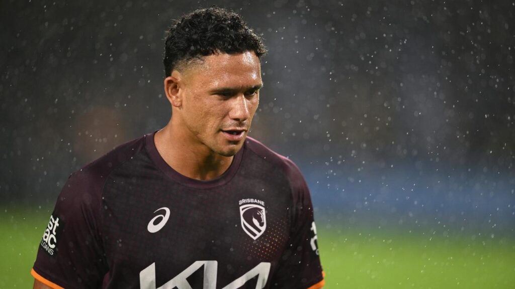 Hayze Perham will start his first NRL match for Brisbane after making his club debut last week.
