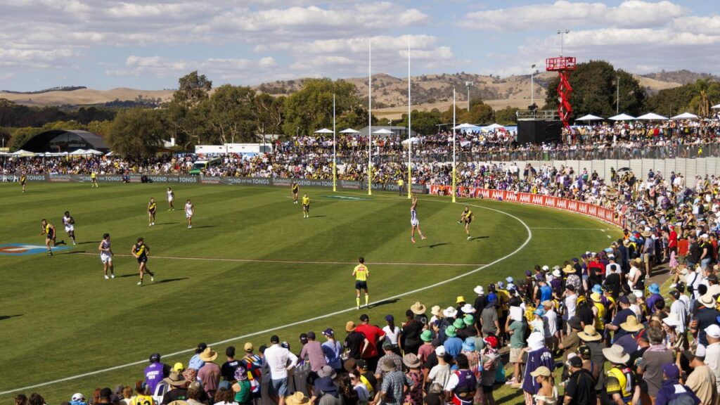 Lyndoch in the Barossa Valley will host AFL Gather Round games for the second year.
