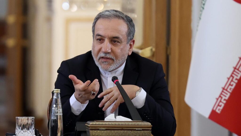 Iranian Foreign Minister Abbas Araqchi says the Strait of Hormuz “is declared completely open”.
