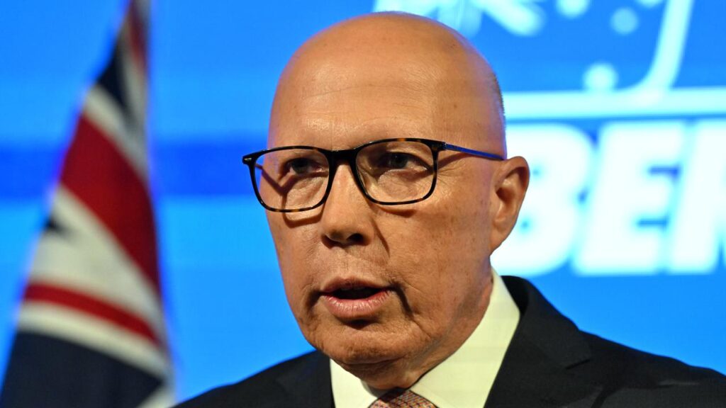 A teenager is accused of plotting an attack on Peter Dutton when he was federal opposition leader.
