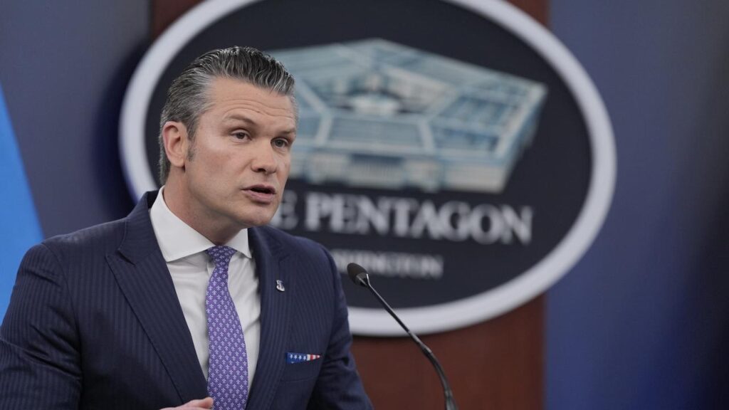 US Defence Secretary Pete Hegseth says Donald Trump is willing to make a deal with Iran.
