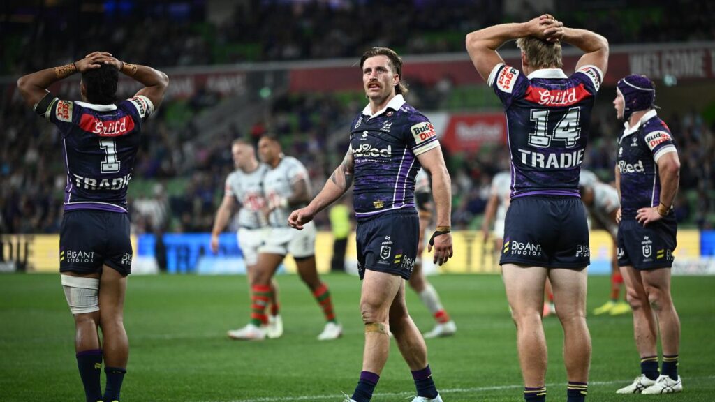 The Storm have been left reeling from a defeat that left coach Craig Bellamy feeling embarrassed.
