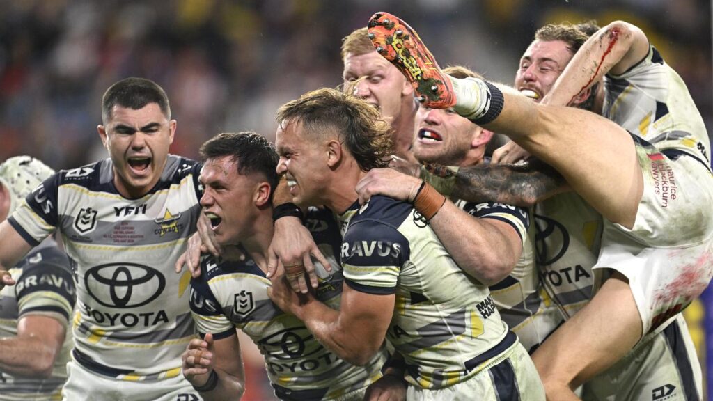North Queensland have slugged out a gutsy win over the Roosters in a last audition for Origin spots.
