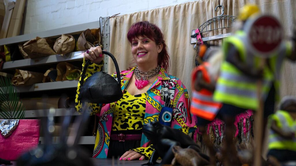 Fashionistas could soon be scrambling to get a designer handbag crafted from cane toad leather.
