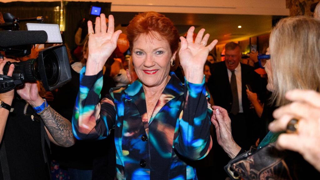 One Nation leader Pauline Hanson says she’s ready to be the prime minister of Australia.
