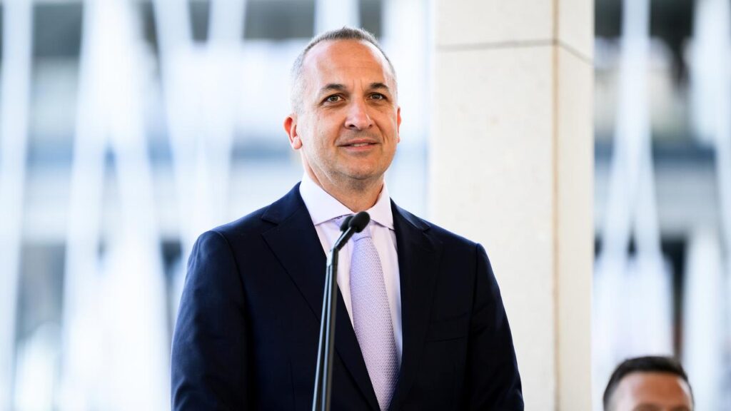 Andrew Abdo has stepped down mid-season as the NRL’s chief executive.
