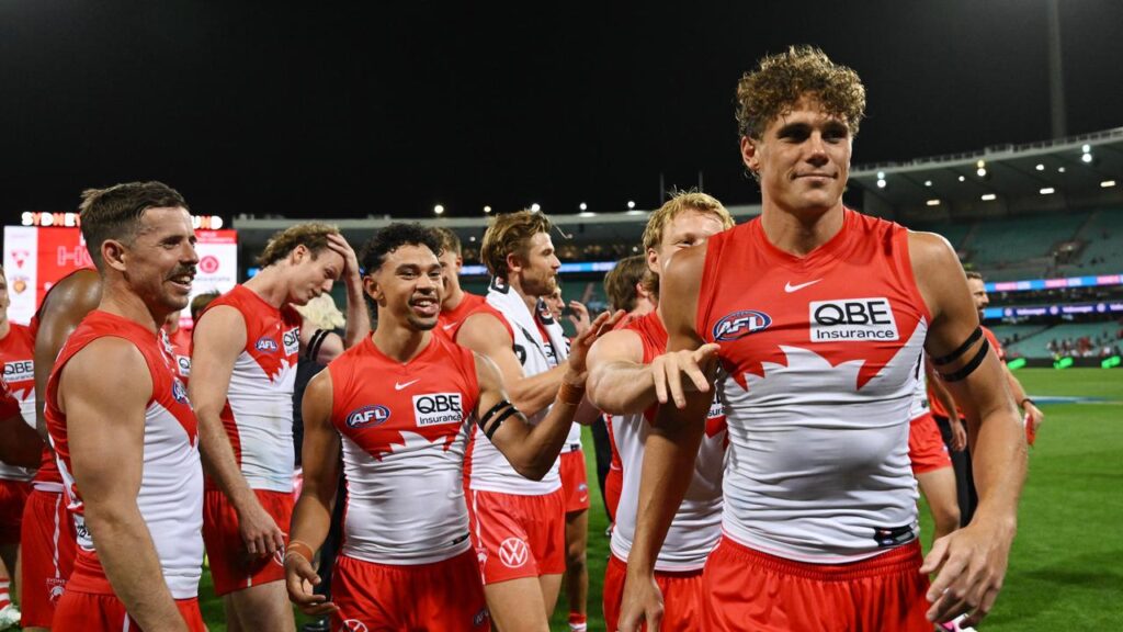 The Sydney Swans will have to do without Charlie Curnow for their match against North Melbourne.
