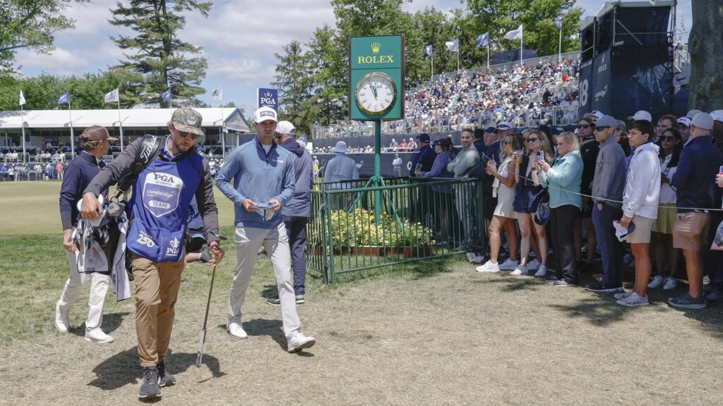 Alex Smalley has proved the surprise early second-round clubhouse leader at the PGA Championship.
