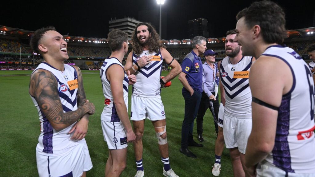 The Dockers had plenty of reasons to smile after racking up their 11th consecutive victory.
