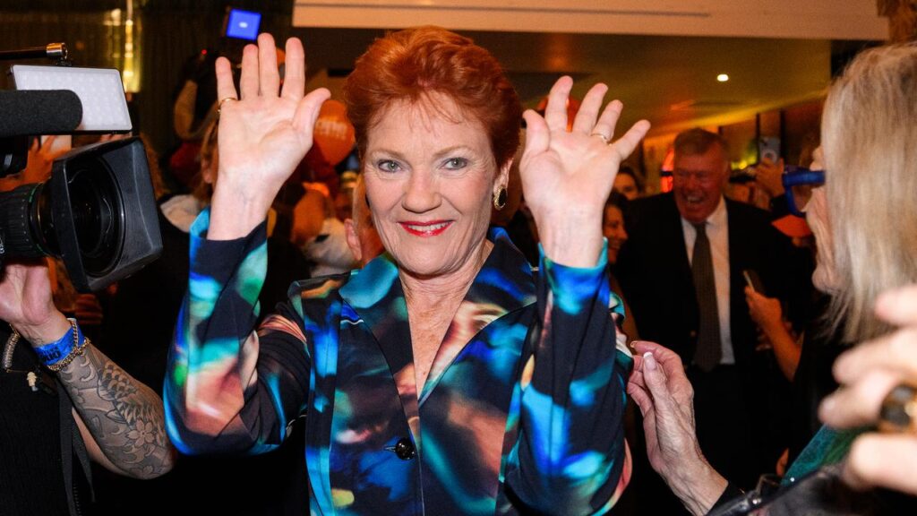 Pauline Hanson is vowing to target more seats after One Nation’s resounding win in Farrer.
