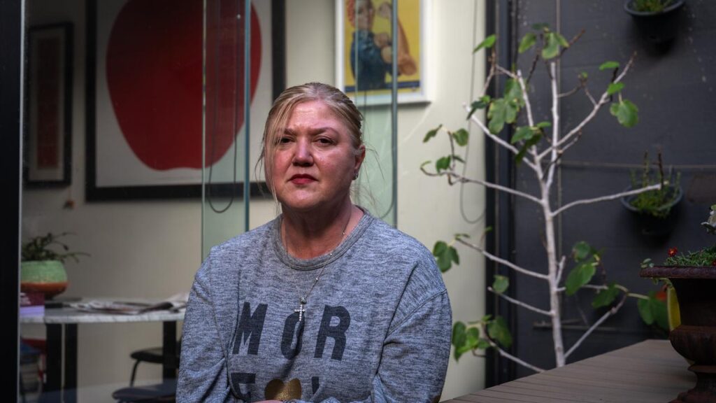 Sandy Petrovic-Defteros says she fears her suburb is on the front lines of a crime crisis.
