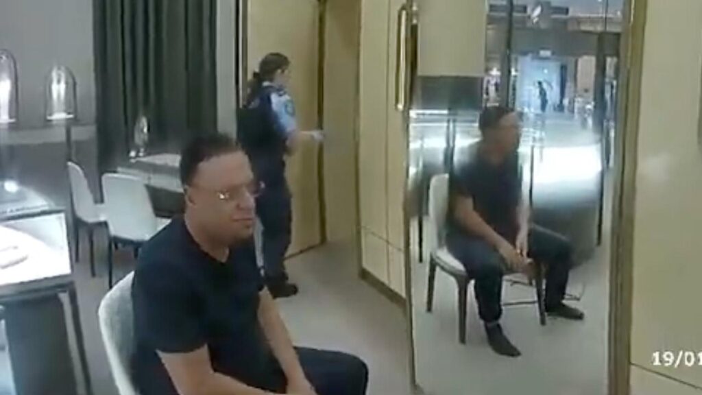 Michel Germani was “scared” before being handed more time behind bars for his store’s fake robbery.
