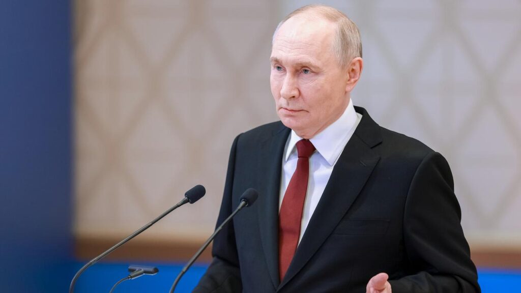 Russian President Vladimir Putin has suggested a drone in Romania could have belonged to Ukraine.

