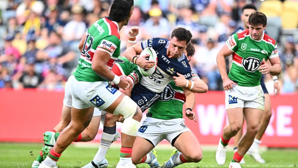 Another superb performance from Scott Drinkwater led the Cowboys to victory over the Rabbitohs.
