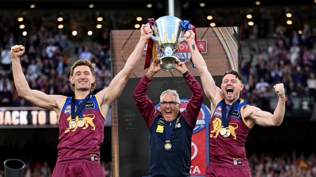 Brisbane’s grand-final belting is a mere result in the records books ahead of another Geelong clash.
