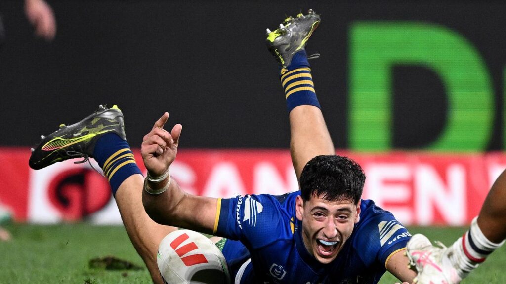Jordan Samrani is yet to be on the losing side for Parramatta this season.
