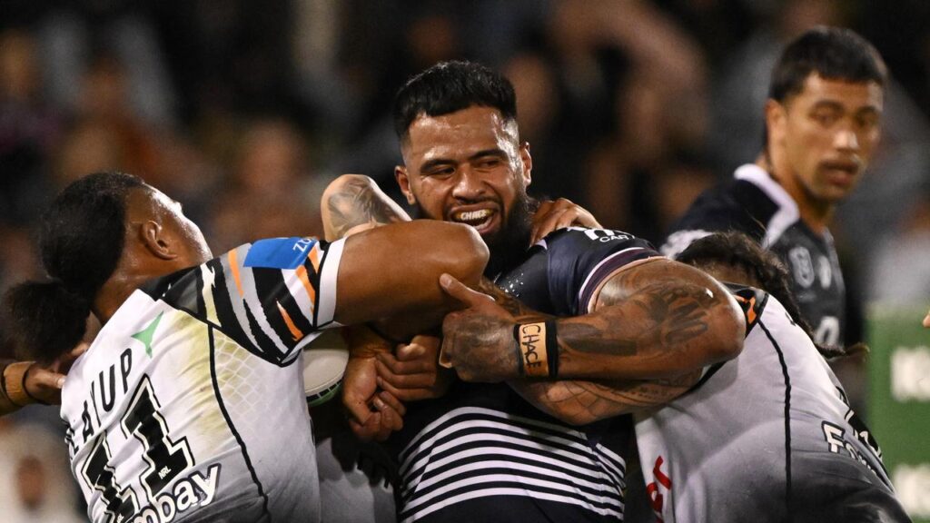Payne Haas is back for Brisbane for his first match since the round-seven Wests Tigers clash.
