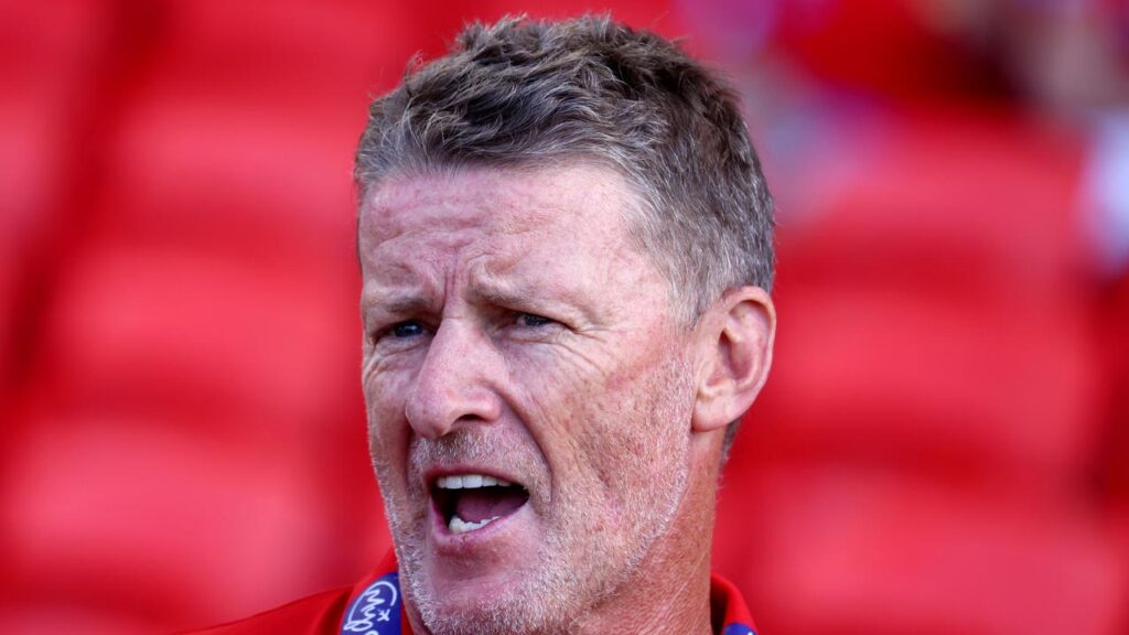 Damien Hardwick was far from happy with the line of questioning at a Darwin press conference.
