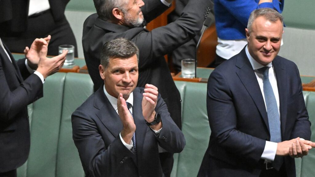 Opposition Leader Angus Taylor has outlined the coalition’s plan for “generational tax reform”.
