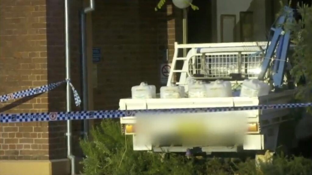 Police allege a man accused of ramming a station in Mudgee was targeting a retiring officer.
