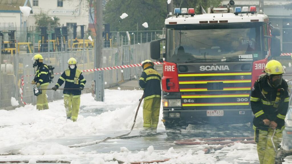 PFAS have been widely used in products such as  firefighting foams.
