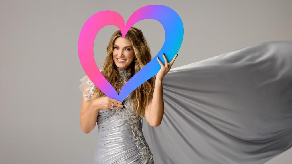 Delta Goodrem has unveiled a first look at the staging for her Eurovision performance of Eclipse.

