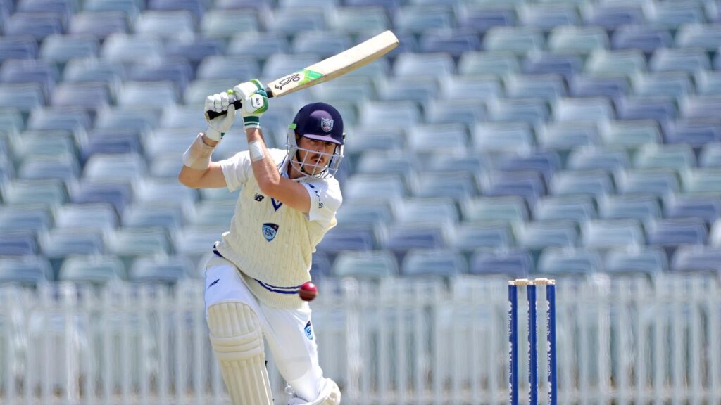 Dan Hughes has scored his first century of the English summer for Sussex.
