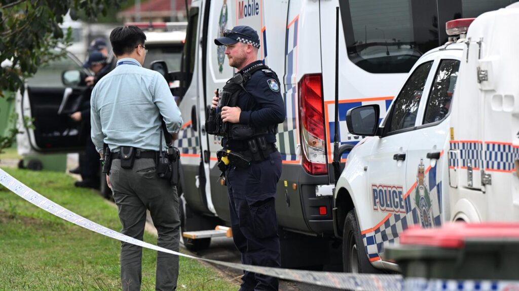 Emergency services were first called to the house on Monday night.
