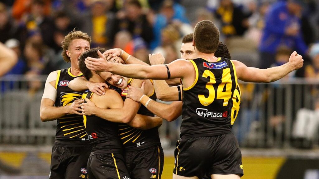 West Coast claimed their fourth win of the season with a heavy defeat of fellow strugglers Essendon.
