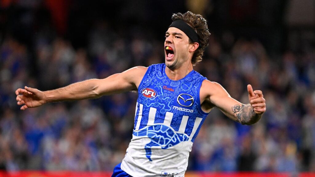 Jy Simpkin turned in a superb performance to help the Kangaroos get the jump on the Suns.
