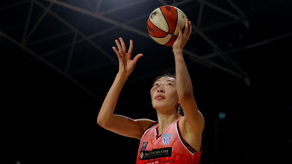 Chinese superstar Han Xu was a factor in helping the WNBL attract eyes last season. 
