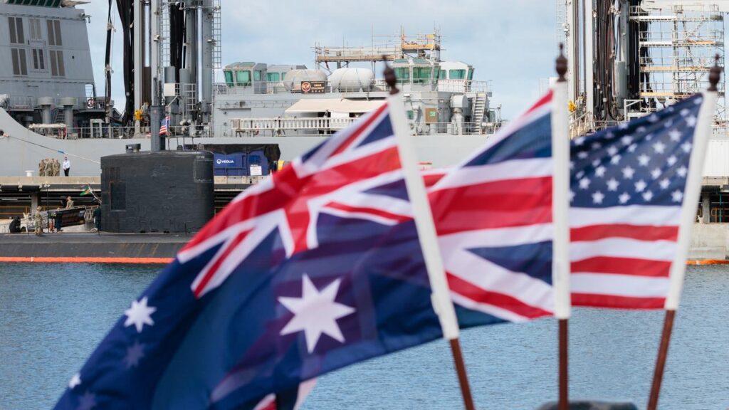 Under AUKUS, Australia will acquire nuclear-powered submarines with support from the US and the UK.
