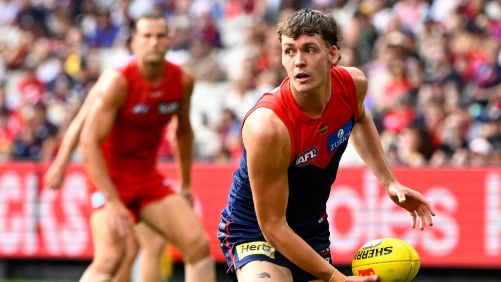 Melbourne defender Blake Howes says the high-flying Demons aren’t getting ahead of themselves.
