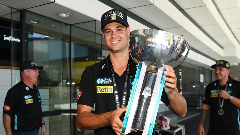 Brisbane Heat star Spencer Johnson will be hoping to go to Chennai to contest the BBL opener.
