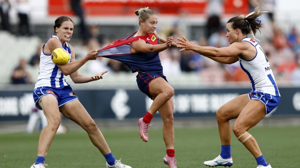 Reigning premiers North Melbourne will take on Melbourne as part of a double-header on September 25.

