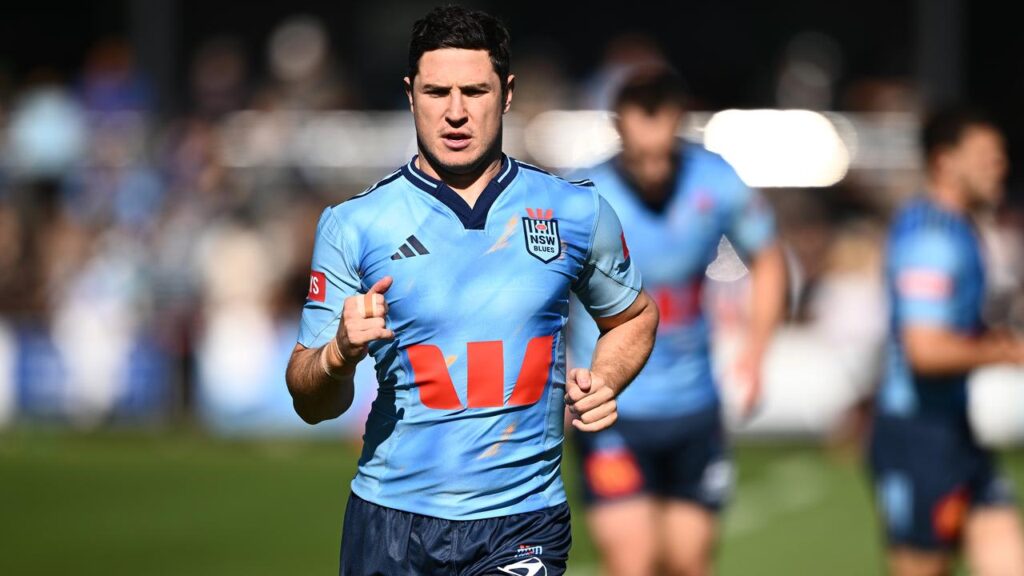 Mitchell Moses will miss game one of the Origin series after pulling up sore during training.
