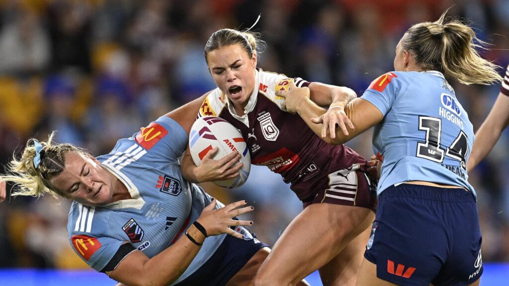 Queensland centre Rory Owen shone in a losing side to announce herself as a future star.
