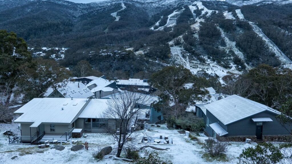 Alpine residents swapped shorts for ski gear after a cold snap hit the nation’s southeast.
