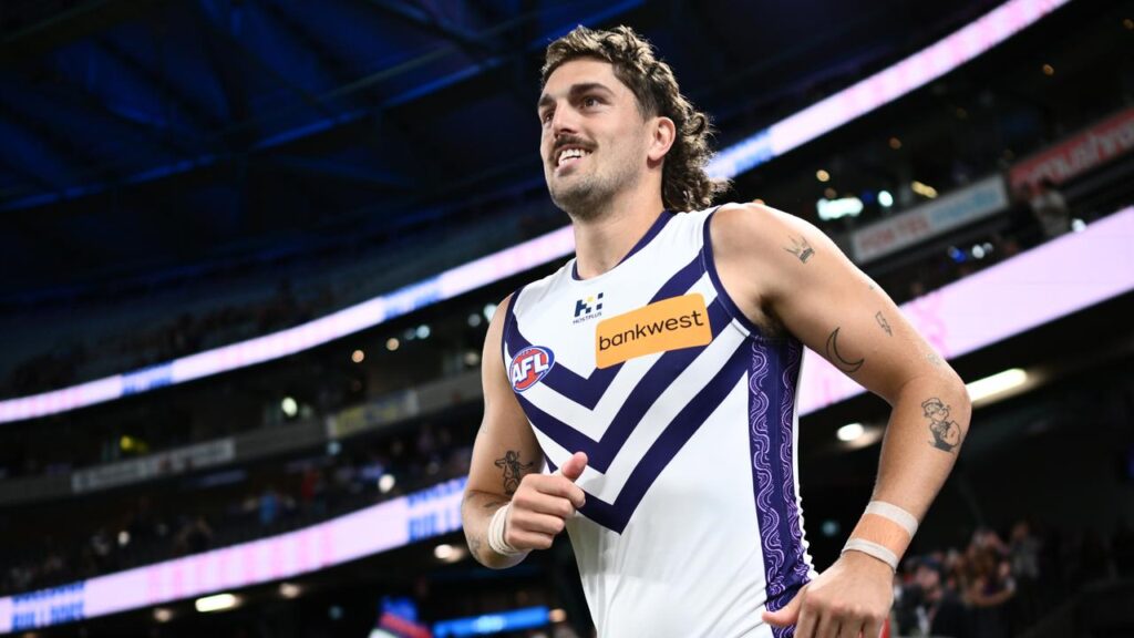 In-form Fremantle ruckman Luke Jackson looms as a huge challenge for the high-flying Hawks.
