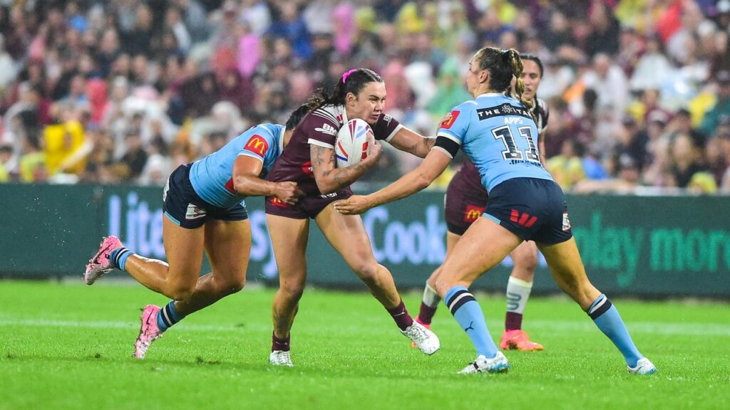 Prop Jessika Elliston has vowed to lead Queensland to victory and thwart NSW’s clean sweep plans.
