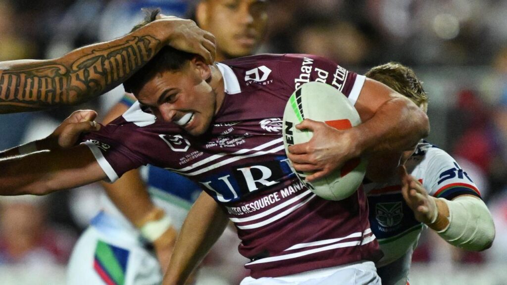 Joey Walsh has been handed his first NRL start for Manly, set to face Penrith.
