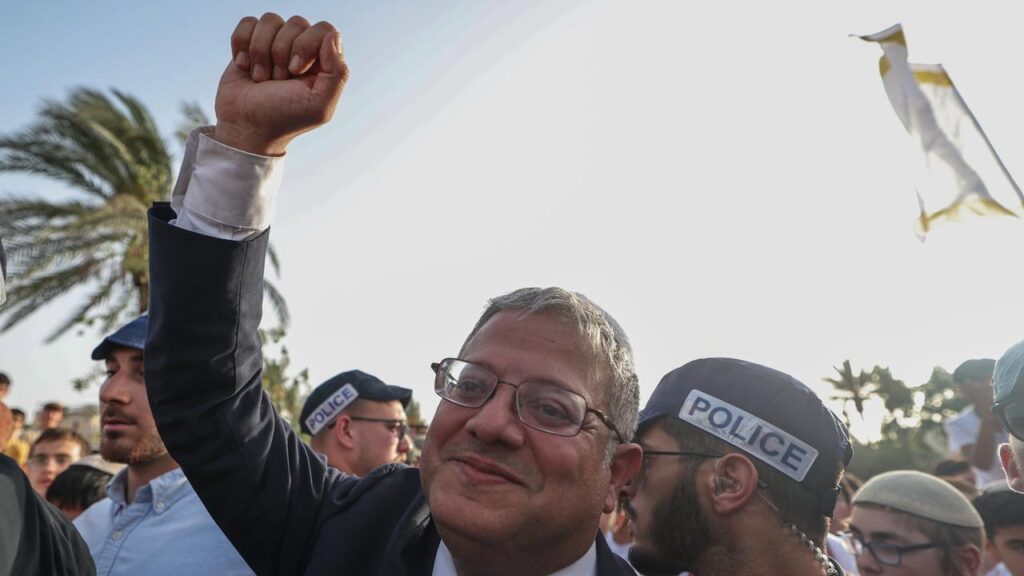 Police Minister Itamar Ben-Gvir’s words were criticised by the prime minister and foreign minister.
