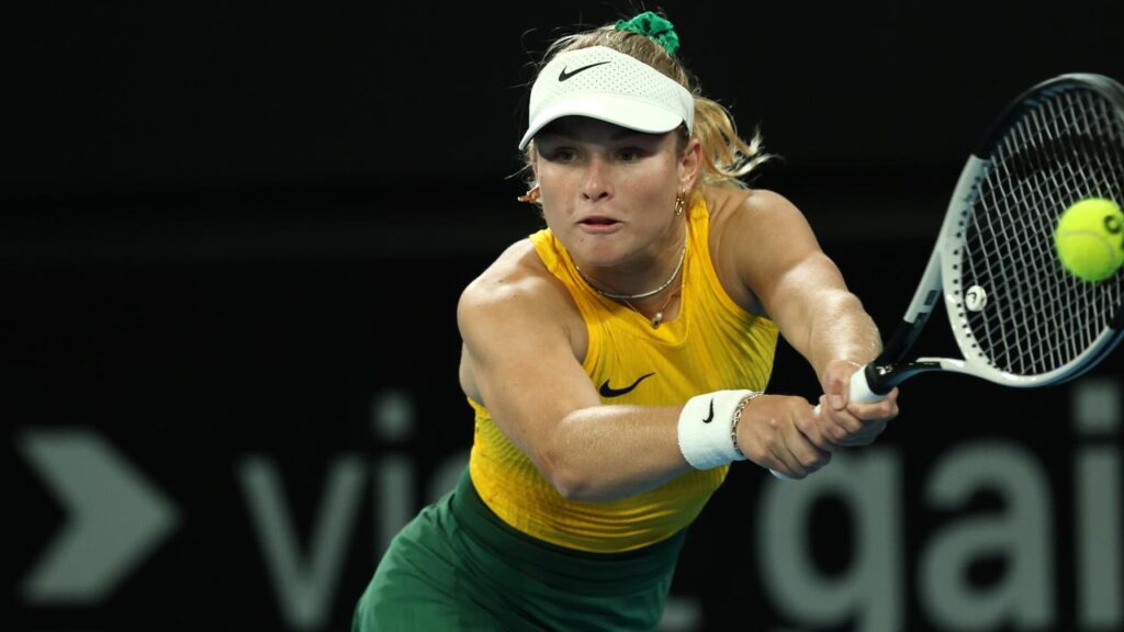 Emerson Jones has landed a daunting draw against a four-time champion in the French Open.
