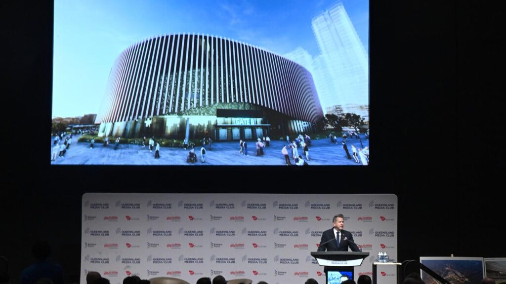 Brisbane is preparing to host the 2032 Olympics but the number of events is set to be reduced.
