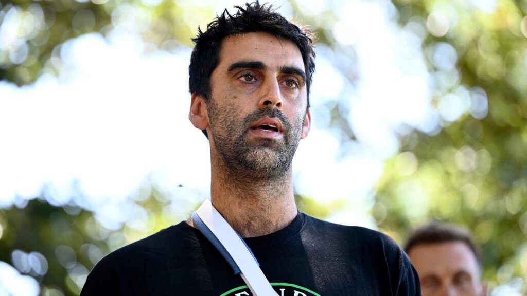 Surya McEwen is returning to Australia after his third attempt to deliver aid to Gaza in a flotilla.
