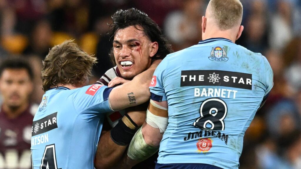 Queensland prop Tino Fa’asuamaleaui is ready for anything NSW can throw his way.
